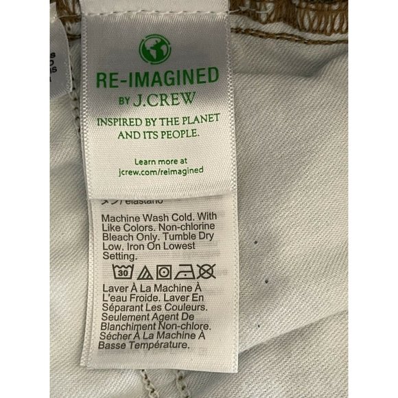 J Crew Button Front Denim Skirt Blue High Waist 25 AW324 Spring‎ 21 - Picture 11 of 11